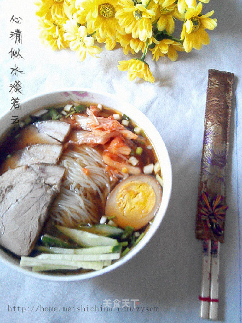Yanbian Korean Cold Noodles-the Most Enjoyable Bowl of Noodles in Summer recipe