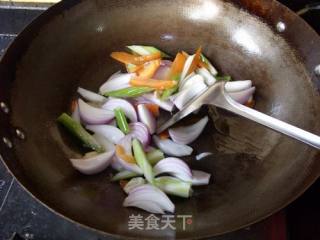 Mixed Vegetable Beef Tendon recipe