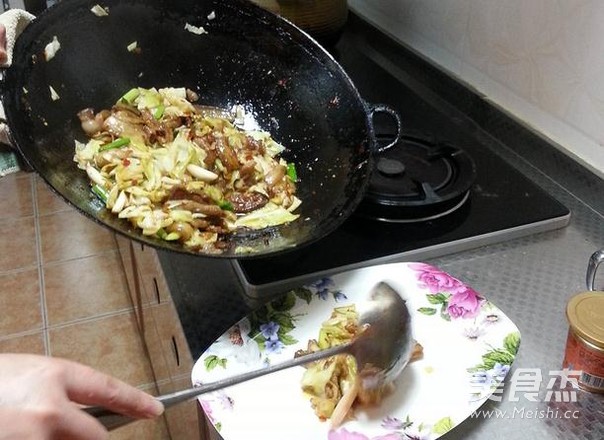Chinese Cabbage Twice-cooked Pork recipe