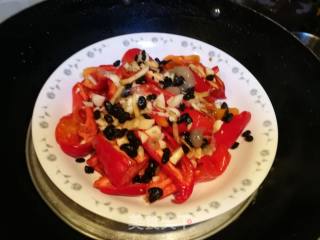 Steamed Red Pepper with Tempeh recipe
