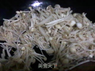 Enoki Mushroom and Egg Drop Soup recipe