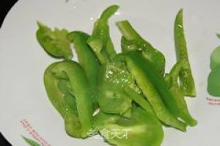 Stir-fried Green Pepper with Cumin Cuttlefish recipe