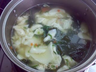 [trial Report of Shi Yunsheng's Original Soup Soup] Spirulina and Bean Curd Soup recipe