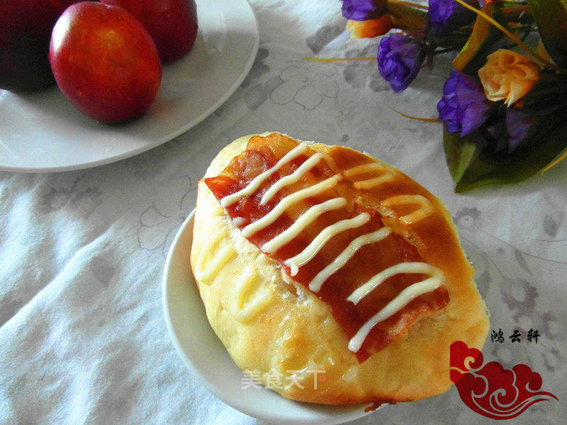Bacon Salad Bread recipe
