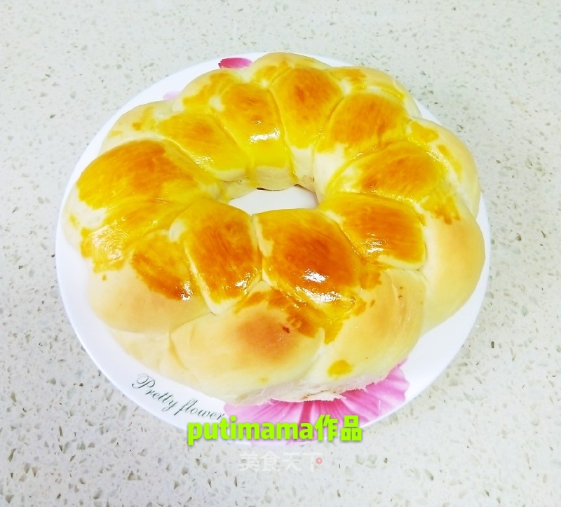 Creative Waterless Patterned Bread recipe