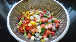 Assorted Vegetable and Fruit Salad recipe