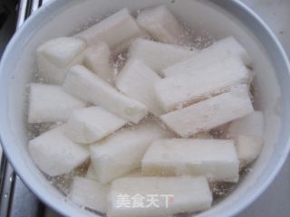 Yam Pork Ribs Soup recipe