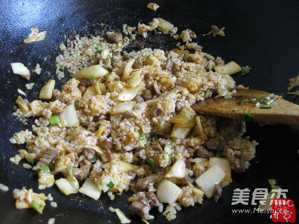 Spicy Cabbage Fried Rice recipe