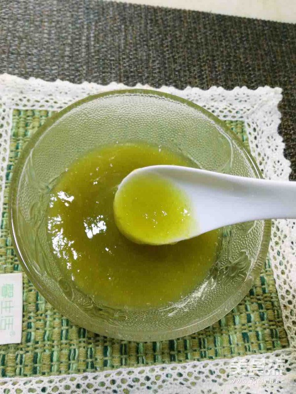 Homemade Green Plum Jam recipe