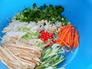 Thousands of Potato Shreds with Cold Dressing recipe