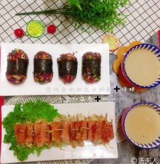 Bacon Enoki Mushroom Roll recipe