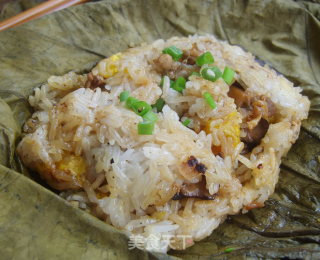 Lotus Glutinous Rice Chicken recipe