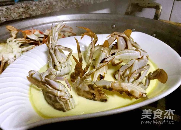 Crab Steamed Custard recipe