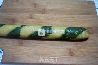 #aca烤明星大赛#two-color Almond Biscuits recipe