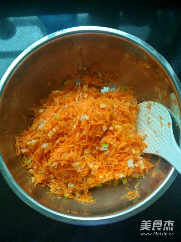Carrot Shredded Buns recipe