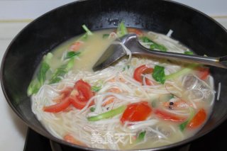 Leftover Shrimp Noodle recipe