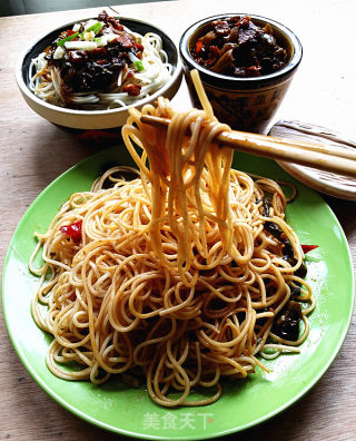 Laotan Pickled Cabbage Beef Sauce Noodles recipe