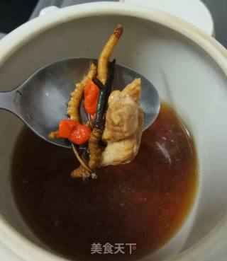 Chinese Wolfberry Stewed Cordyceps recipe