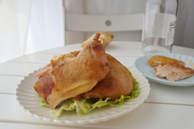 The Rice Cooker Can Also Make Salt-baked Chicken for A Feast recipe