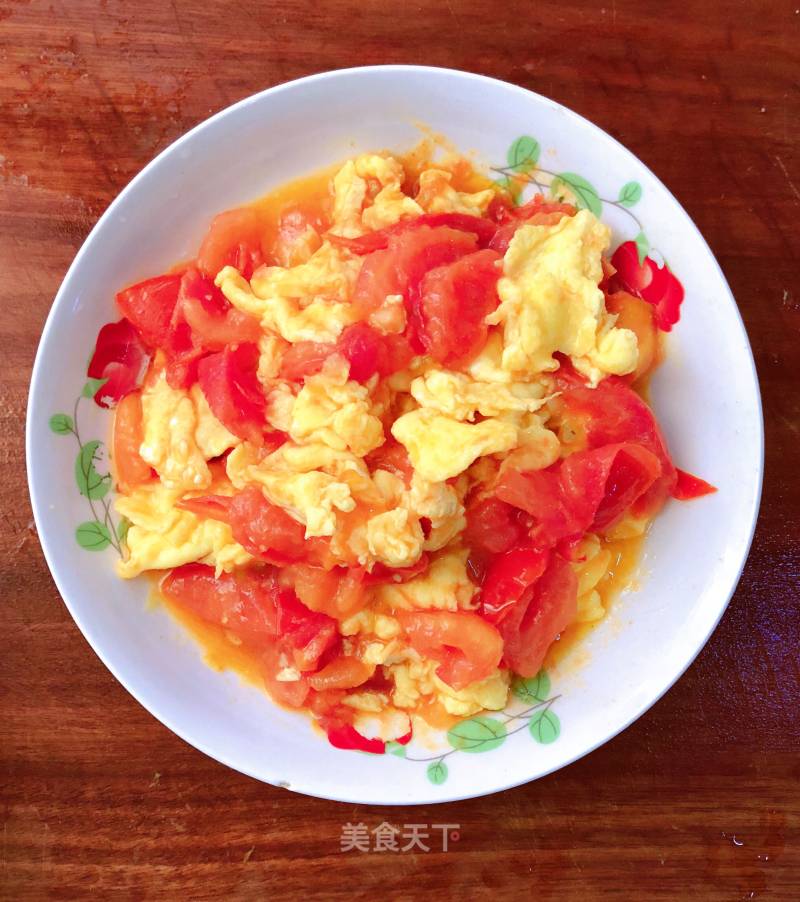 Tomato Scrambled Eggs recipe