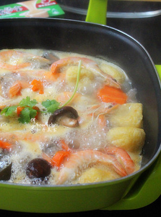 Seafood Hotpot recipe