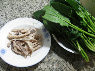 #trust of Beauty#fried Pork Belly with Spinach recipe