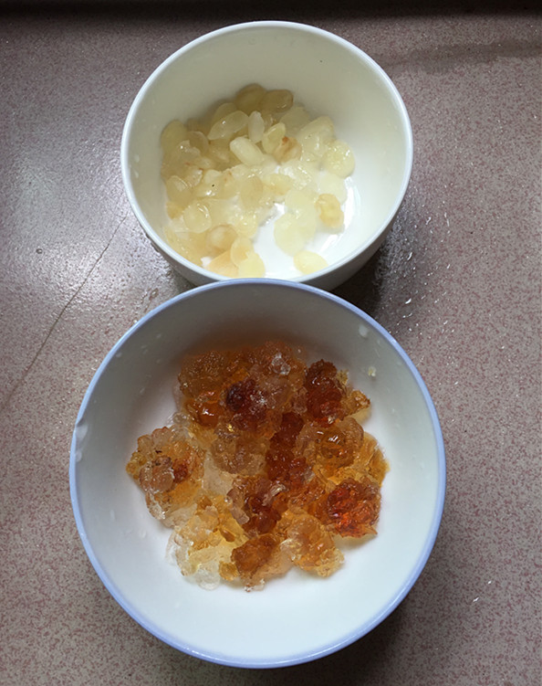 Longan and Peach Gum Soup recipe