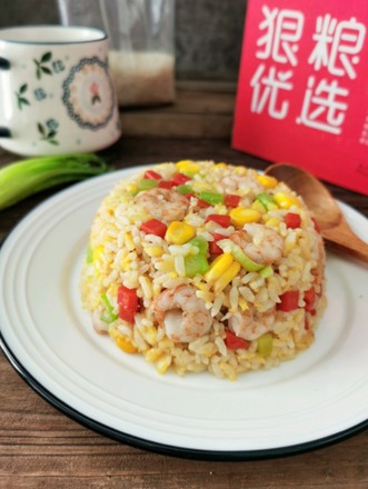 Golden Egg Fried Rice recipe