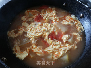Tomato and Winter Melon Egg Soup recipe