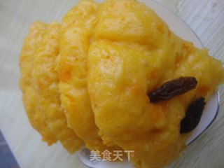 Fluffy Pumpkin Hair Cake recipe