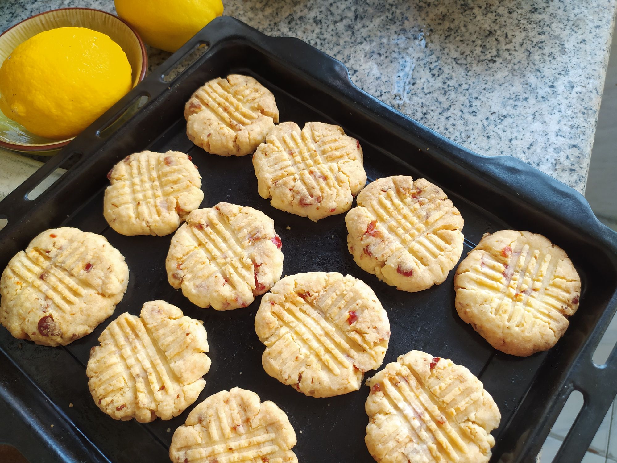 Cranberry Lemon Cookies recipe