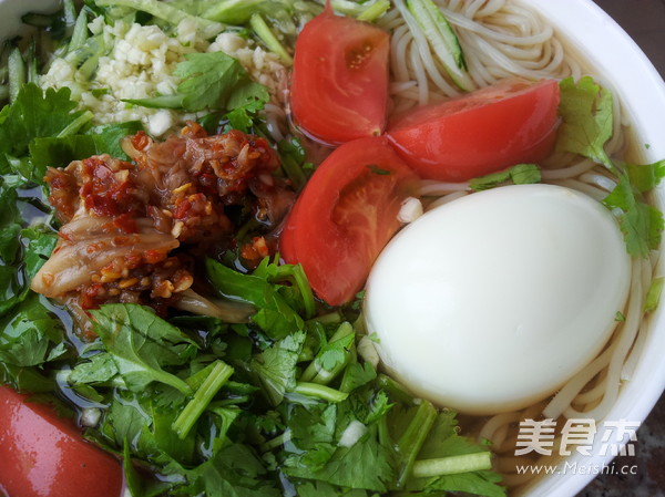 Sour and Sweet Northeast Cold Noodles recipe