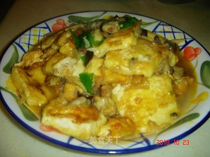 Tofu with Mushroom Pot recipe