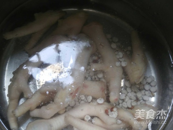 Papaya and Chicken Feet Breast Enhancement Soup recipe