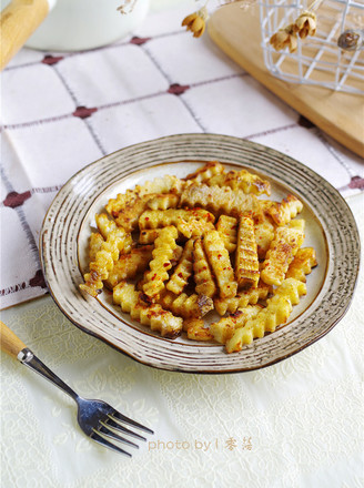 Pan-fried Scalloped Potato recipe