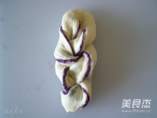 Fancy Purple Potato Braid Bread recipe