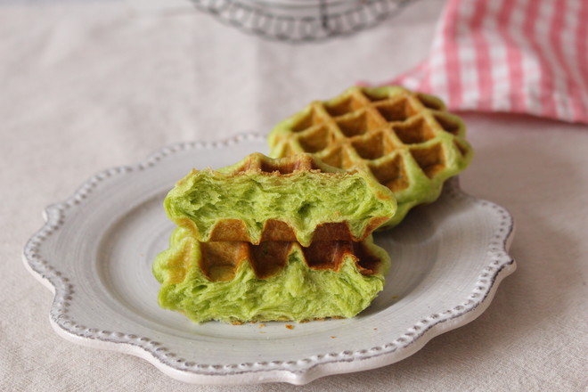 Spinach Waffles recipe