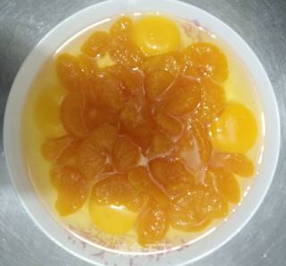 Tangerine Sliced Steamed Egg recipe