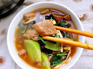 Homemade Huainan Beef Soup recipe