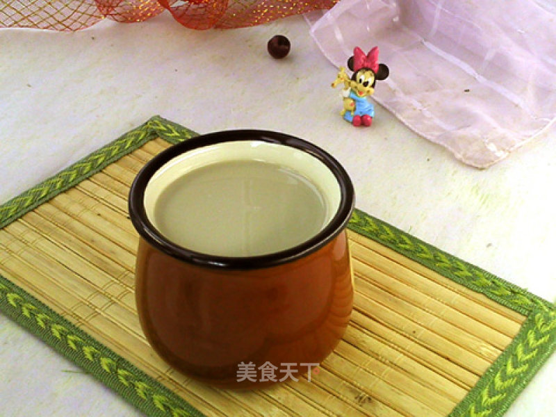 Green Tea Soy Milk recipe