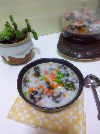 Seaweed Ham Porridge