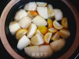Kumquat Apple Syrup recipe