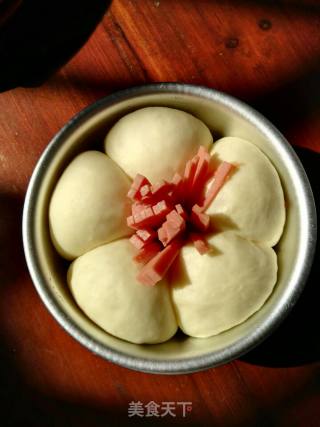 #aca Fourth Session Baking Contest# Making Erotic Bread with Flowers recipe