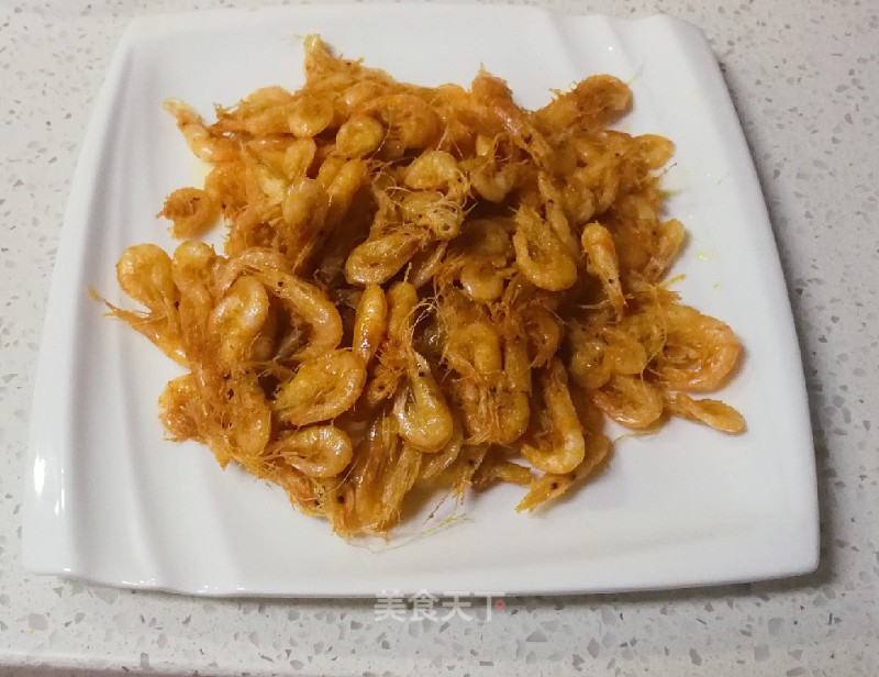 Fried Small White Shrimp recipe
