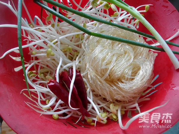 Fried Noodles with Bean Sprouts recipe