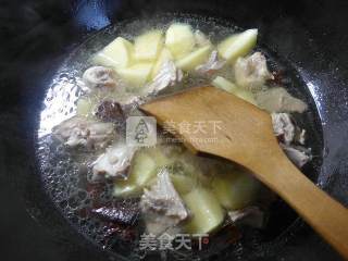 Roasted Rabbit Meat with Potatoes recipe