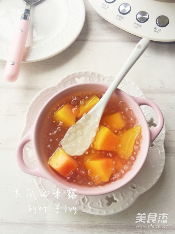 Papaya Sago recipe