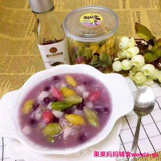 Guoguo Mother Food Supplement [yam, Purple Sweet Potato, Double Rice Porridge, Conch Noodles] recipe