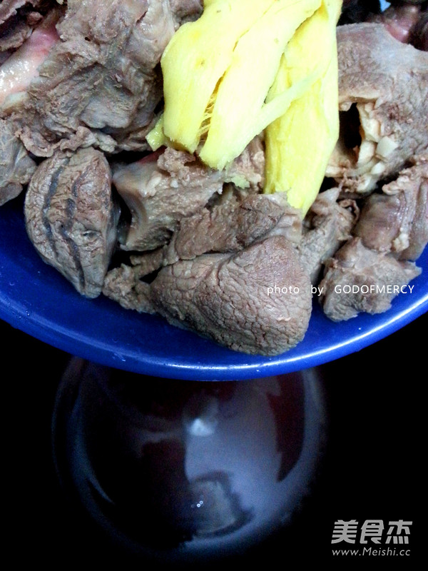 Stewed Lamb and Radish Soup recipe