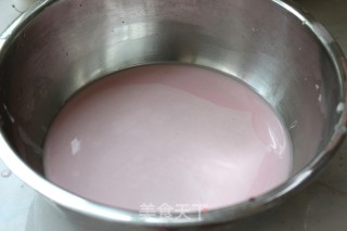 Dedicated to The Lover that Pleasing to The Eye-pink Liangpi recipe